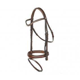 PRESTIGE ITALIA AMALFI HEADSTALL E109 - 1 in category: Bridles for horse riding