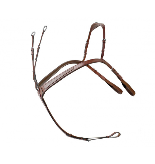 Prestige Italia PRESTIGE ITALIA D30 EVO SPORT WINDOWS BREASTPLATE LONG BRIDGE WITH RUNNING MARTINGALE