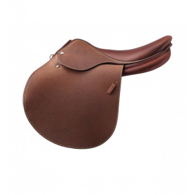 RENAISSANCE PRINTED LEATHER H JUMPING SADDLE - 1 in category: Jumping saddles for horse riding