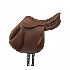 RENAISSANCE MEDIUM SEAT K M D CALFSKIN JUMPING SADDLE - 1 in category: Jumping saddles for horse riding