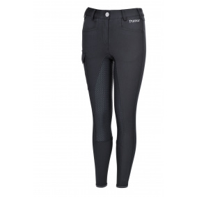 PIKEUR SAMMY WOMEN'S FULL GRIP BREECHES GRAPHITE