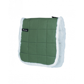 PRESTIGE ITALIA F19 COTTON SADDLE PAD WITH ARTIFICIAL FUR - 1 in category: Dressage saddle pads for horse riding