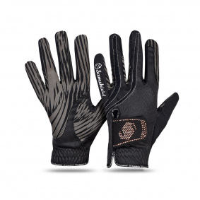 SAMSHIELD V-SKIN SWAROVSKI ROSE GOLD GLOVES - 1 in category: Riding gloves for horse riding