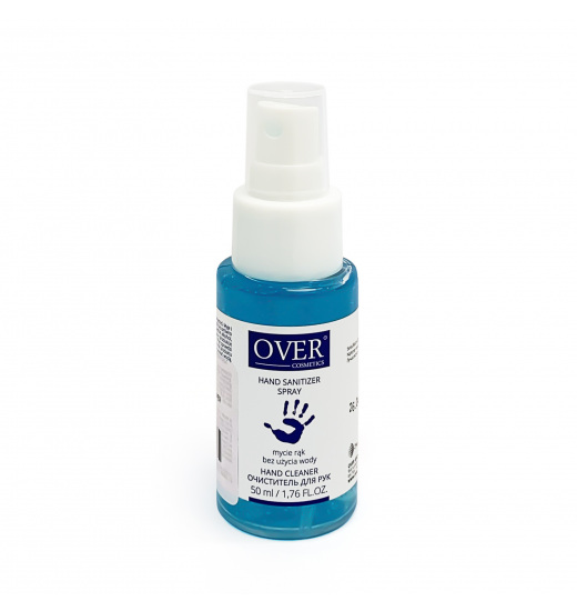 Over Horse OVER COSMETICS SPRAY ANTYBAKTERYJNY DO MYCIA RĄK HAND SANITIZER BEZ UŻYCIA WODY 50 ML