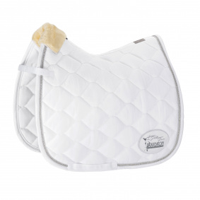 ESKADRON VELVET SADDLE CLOTH PLATINUM PURE 2020 - 1 in category: Eskadron saddle pads for horse riding