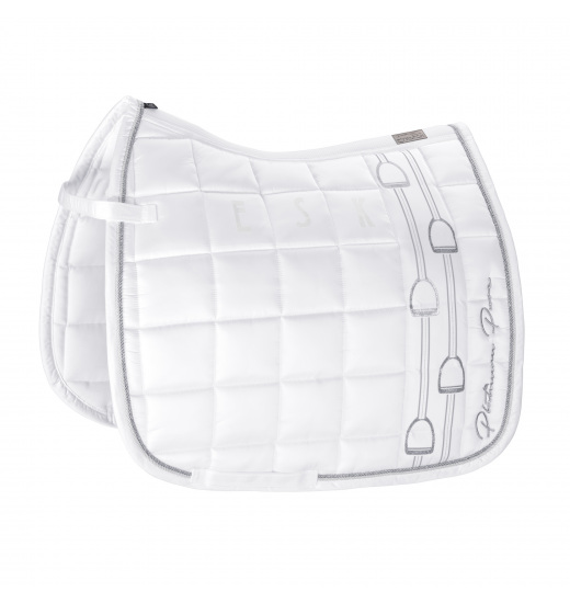 Eskadron ESKADRON GLOSSY BIG SQUARE SADDLE CLOTH SADDLE CLOTH PLATINUM PURE 2020