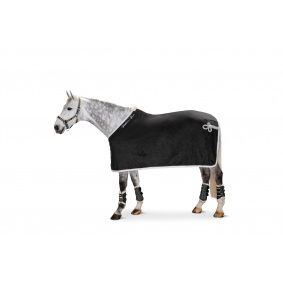 ESKADRON FLEECE STAMP SWEAT RUG PLATINUM PURE 2020 BLACK