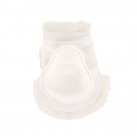 ESKADRON PROTECTION LAMBSKIN FETLOCK BOOTS WHITE