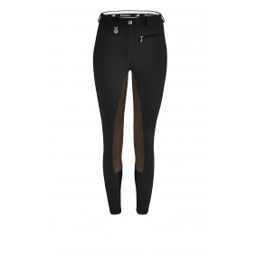 PIKEUR LUGANA MCCROWN CONTRAST WOMEN'S FULL GRIP BREECHES - 1 in category: Women's breeches for horse riding