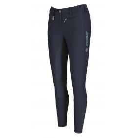 PIKEUR LUCINDA GRIP CORKSHELL II WOMEN'S FULL GRIP BREECHES NAVY