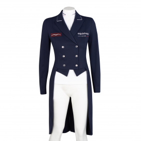 EQUISHOP TEAM BY ANIMO WOMENS TAILCOAT NAVY