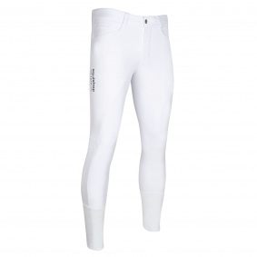 EQUISHOP TEAM BY ANIMO HERRENREITHOSE MIT SILIKONVOLLBESATZ WEISS