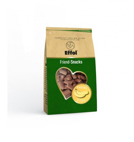 Effol PRZYSMAKI DLA KONIA EFFOL FRIEND SNACKS BANANOWE 1KG