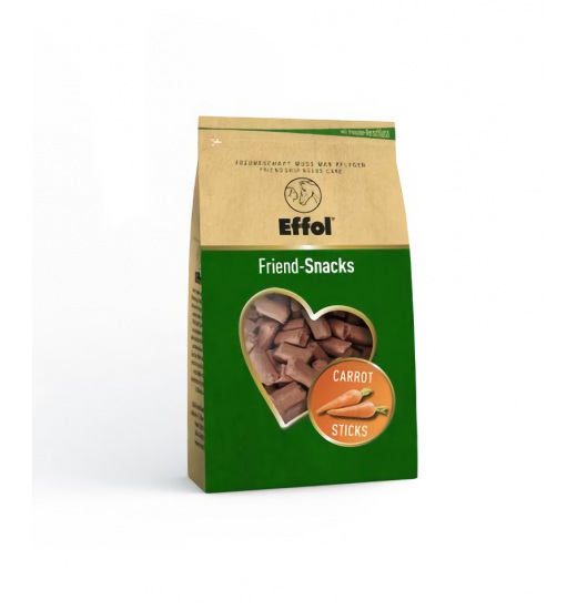 Effol EFFOL FRIEND SNACKS 1KG KAROTTEN-PFERDELECKERLIS