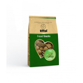 EFFOL SUPLEMENTARY FEED FOR HORSES FRIEND-SNACKS MINT STARS 500GR - 1 in category: Horse treats for horse riding