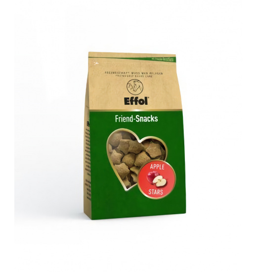 Effol EFFOL FRIEND SNACKS 500GR APFEL-PFERDELECKERLIS