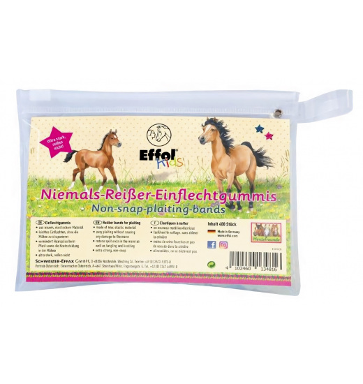 Effol EFFOL KIDS COLORED SLICKBANDS 400PCS