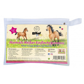 EFFOL KIDS GUMKI DO GRZYWY 400 SZT. WIELOKOLOROWY