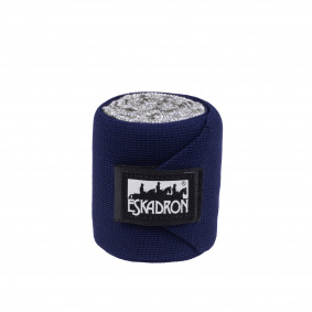 ESKADRON OWIJKI GRANATOWE DLA KONIA ELASTIC CLIMATEX