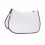 ESKADRON COTTON CONTRAST HORSE SADDLE PAD SPORT SELECTION WHITE