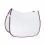 ESKADRON COTTON CONTRAST HORSE SADDLE PAD SPORT SELECTION WHITE