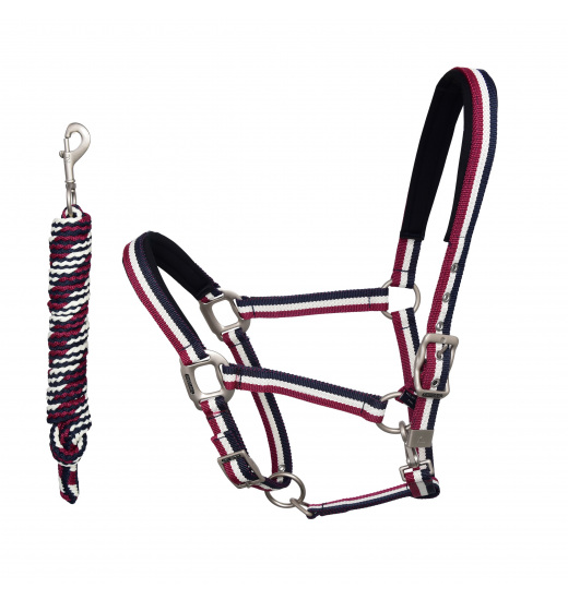 Kingsland KINGSLAND CLASSIC HORSE HALTER WITH ROPE