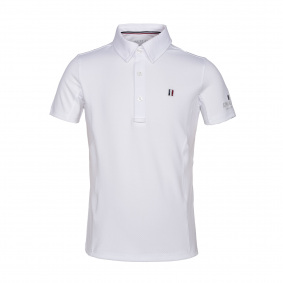 KINGSLAND CLASSIC BOYS EQUINE SHOW SHIRT WHITE