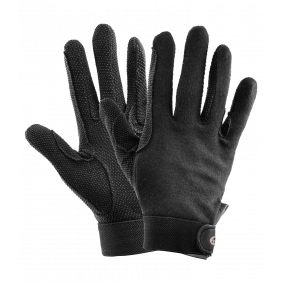 ELT PICOT HANDSCHUHE AUS BAUMWOLLE SCHWARZ
