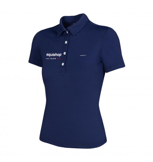 Animo EQUISHOP TEAM BY ANIMO WOMEN&rsquo;S EQUESTRIAN POLO SHIRT