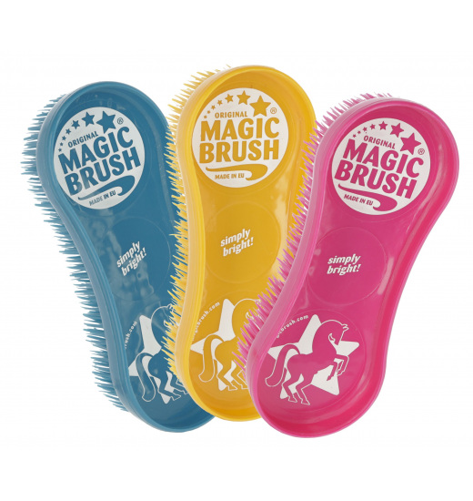 Magic Brush MAGIC BRUSH CLASSIC BODY BRUSH FOR HORSES 3 PCS.
