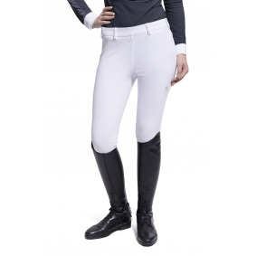 SAMSHIELD JULLY WOMEN'S RIDING FULL GRIP BREECHES WHITE