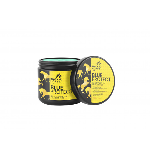 Black Horse BLACK HORSE BLUE PROTECT PASTA SIARCZANOWA DO STRZAŁEK KOPYTOWYCH KONIA 500ML