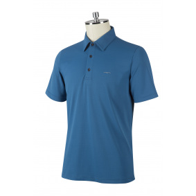 ANIMO ALKIM MEN'S RIDING POLO SHIRT TURQUOISE