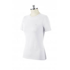 ANIMO FIBI T-SHIRT JEŹDZIECKI DAMSKI WEISS