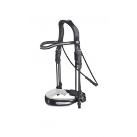 PRESTIGE ITALIA RIDING DOUBLE DRESSAGE BRIDLE 3E158