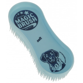 MAGIC BRUSH SZCZOTKA JEŹDZIECKA DO CZYSZCZENIA PSA MIĘKKA