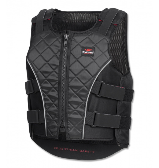 Waldhausen SWING P19 EQUESTRIAN KIDS' SAFETY VEST WITH ZIPPER