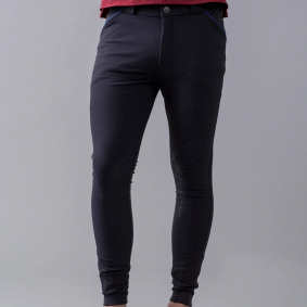 KINGSLAND KENTON E-TEC MĘSKIE BRYCZESY JEŹDZIECKIE Z LEJEM KOLANOWYM MARINE