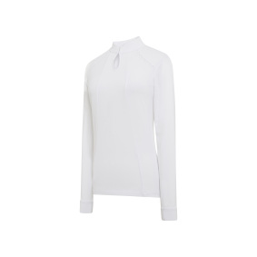 SAMSHIELD ELVIRA FRAUENTURNIERHEMD MIT LANGEN &Auml;RMELN WEISS