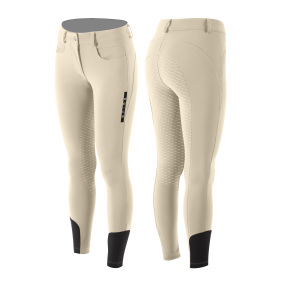 ANIMO NOVENTA WOMEN'S FULL GRIP RIDING BREECHES BEIGE