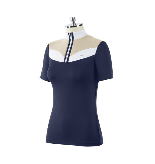 Animo ANIMO BEEP WOMEN'S SHORT SLEEVED EQUESTRIAN COMPETITION SHIRT