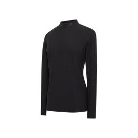 SAMSHIELD AVA JEŹDZIECKA KOSZULKA TRENINGOWA POLO DAMSKA SCHWARZ