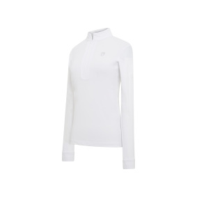 SAMSHIELD CAMELIA WOMEN'S EQUESTRIAN LONG SLEEVED COMPETITION SHIRT WHITE