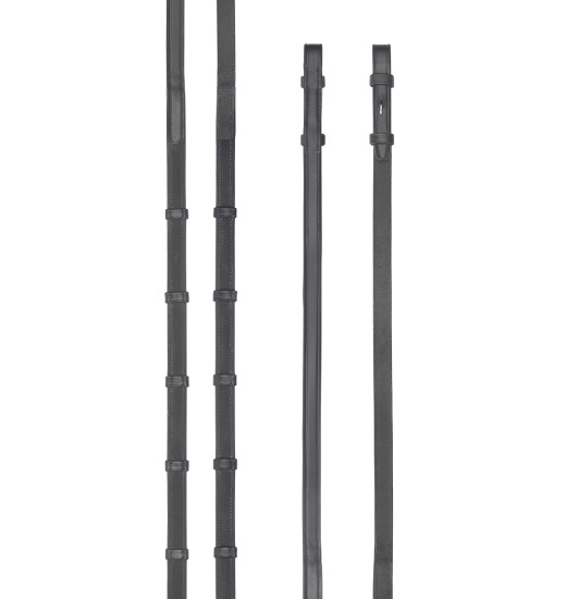 Prestige Italia PRESTIGE ITALIA DRESSAGE ULTRA THIN RUBBER REINS 3E159 FOR 3E157