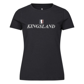KINGSLAND WOMEN'S RIDING T-SHIRT CLASSIC NAVY