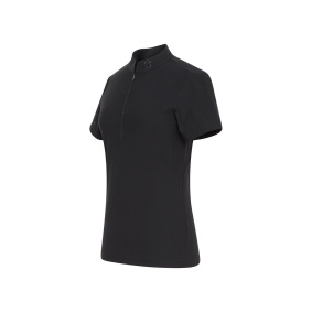 SAMSHIELD BRUNA KOSZULA TRENINGOWA Z KR&Oacute;TKIM RĘKAWEM DAMSKA CZARNY