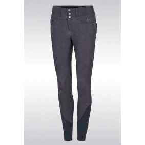 SAMSHIELD JADE FRAUENREITHOSE MIT SILIKONKNIEBESATZ GRAU