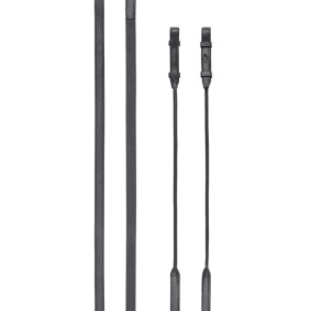 PRESTIGE ITALIA E138 16MM ROUND DRESSAGE LEATHER REINS WITH GRIP FOR E158 BRIDLE