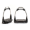 FREEJUMP AIR'S 0-0 RIDING STIRRUPS BLACK