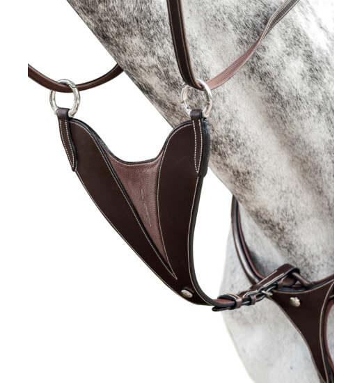 Prestige Italia PRESTIGE ITALIA E60 BIB MARTINGALE FOR D35/D36/D37 BREASTPLATES